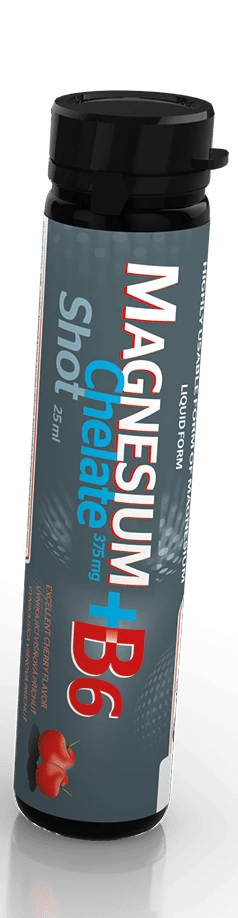 vizu sberny box MG+B6 CZE-SLO-ENG otevreny WEB Magnesium chelate 375 mg + B6 1x25ml př&iacute;chuť vi&scaron;eň